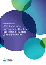 Plain language summary of the Good Publication Practice (GPP) guidelines Thumnail